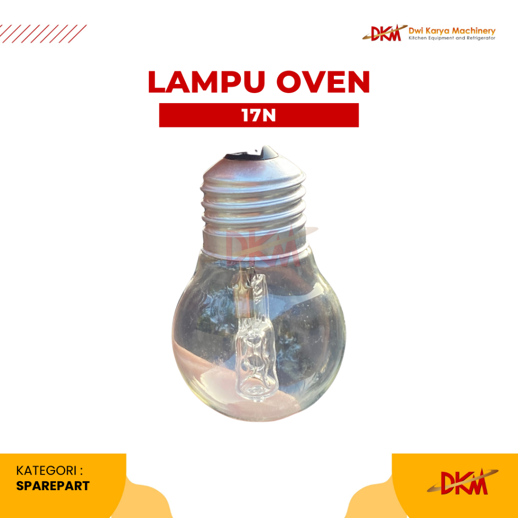 Lampu Oven Tahan Panas / Lampu Oven Deck Getra