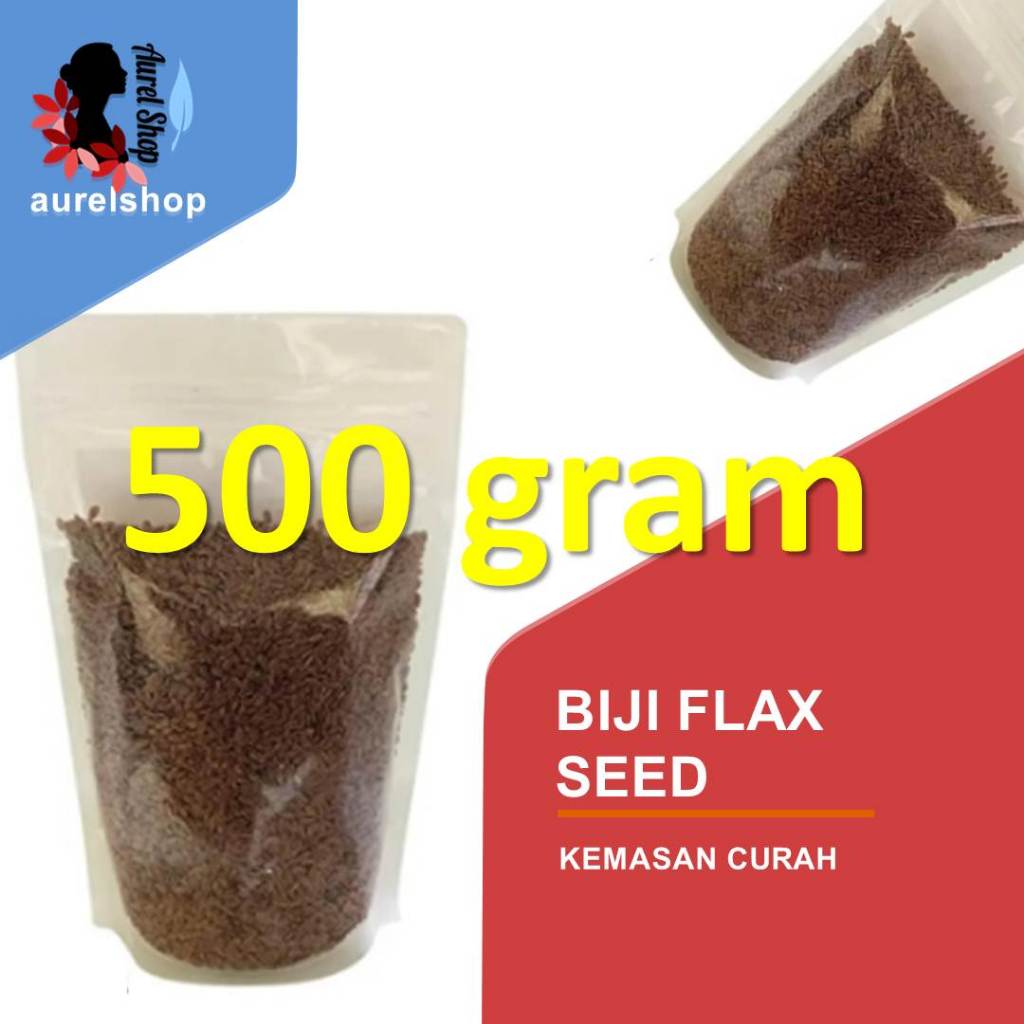 

500 gram Biji Flaxseed / Flax Seeds