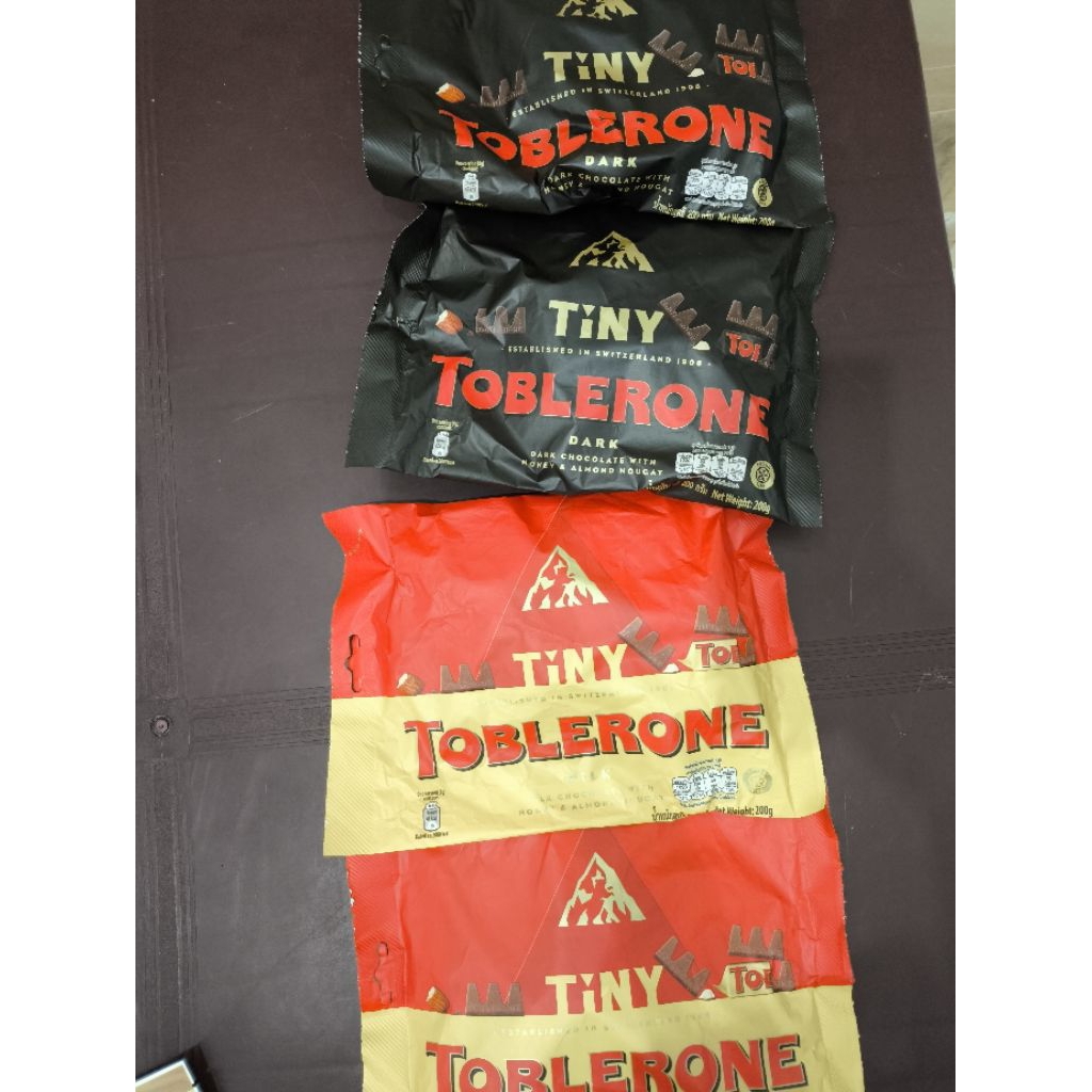 

Tiny Toblerone Original & Dark