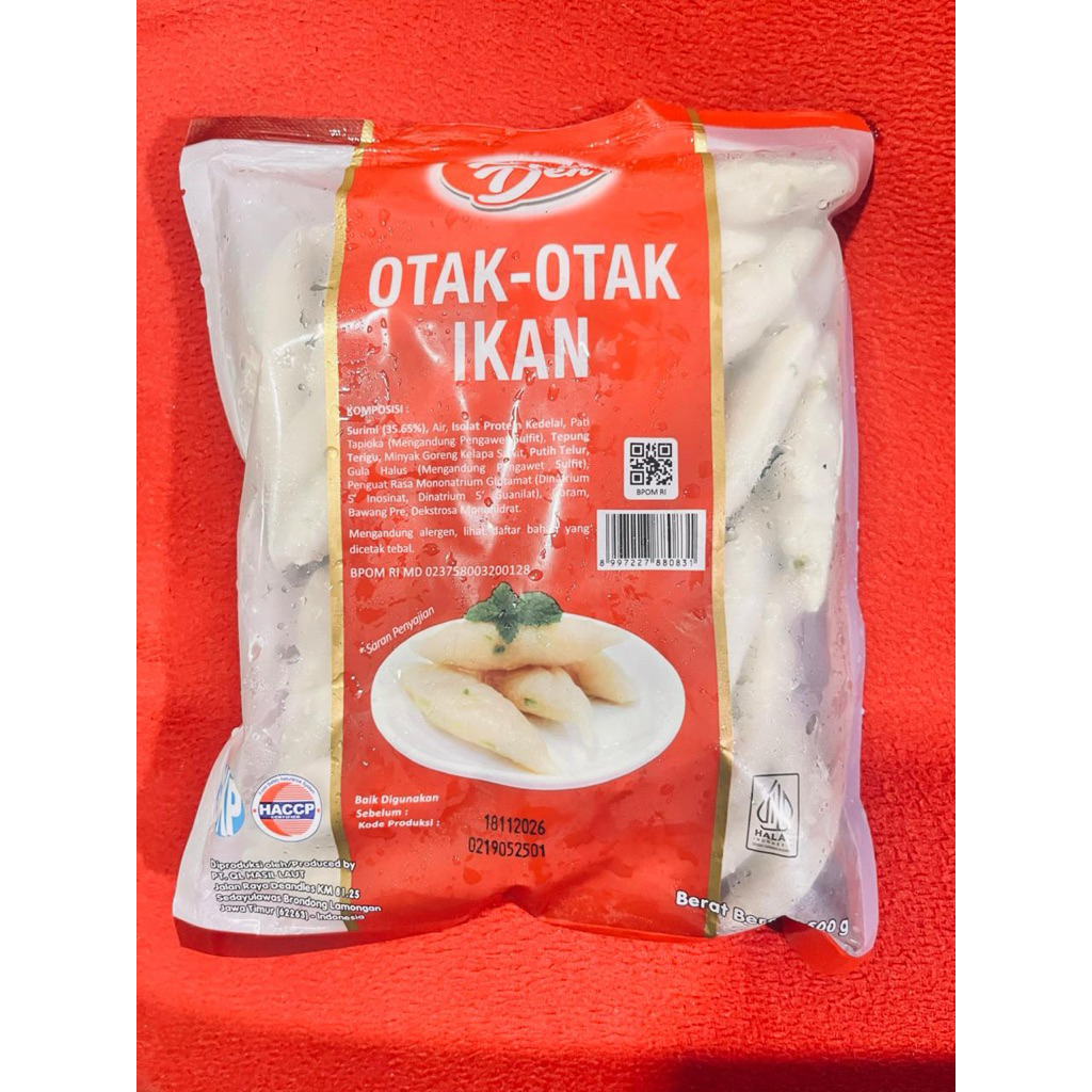 

Otak Otak Pak Den 500gr