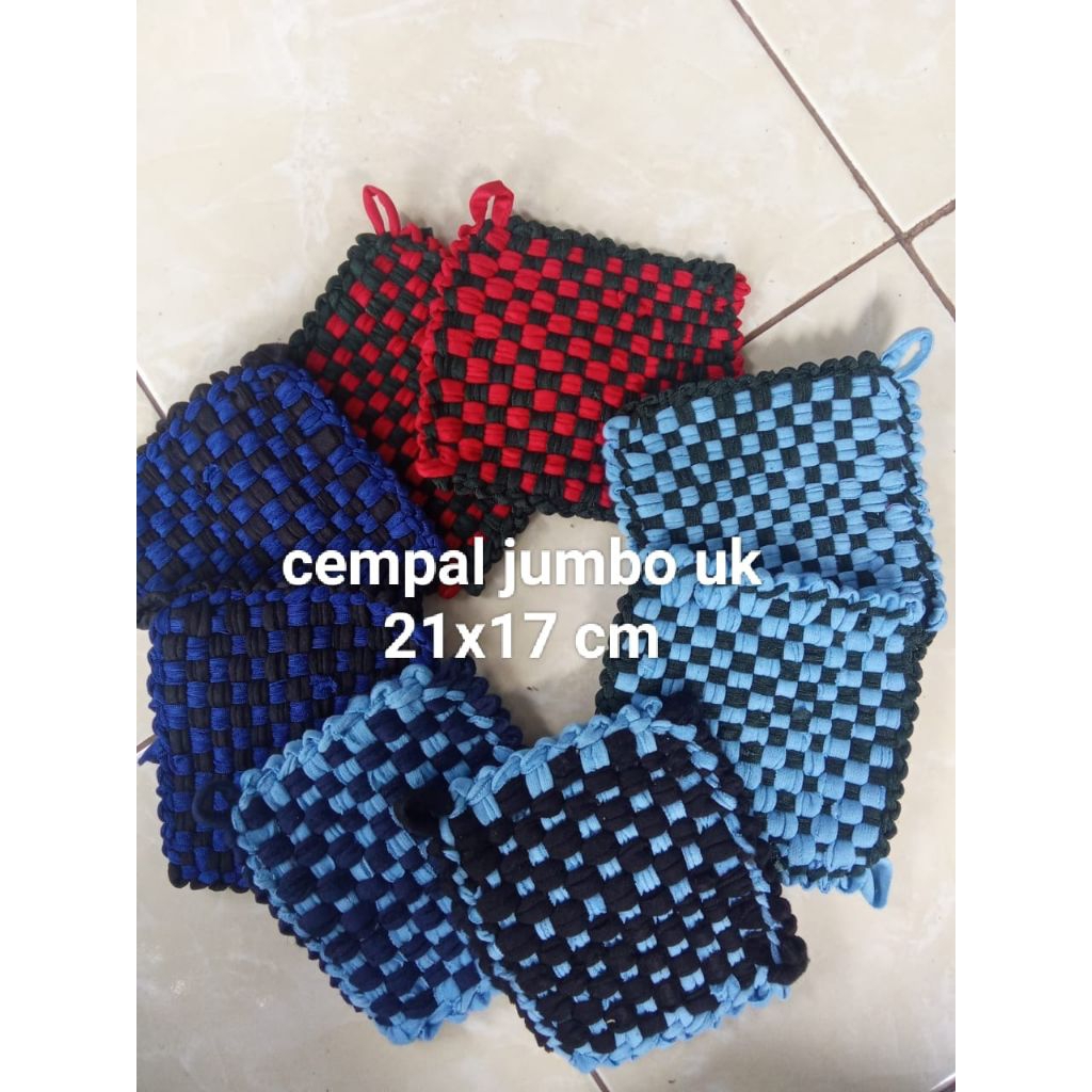 Cempal Anyam/Cempal Pegangan Panci/Cempal Tatakan Panci Panas/Cempal Anti Panas Serbaguna