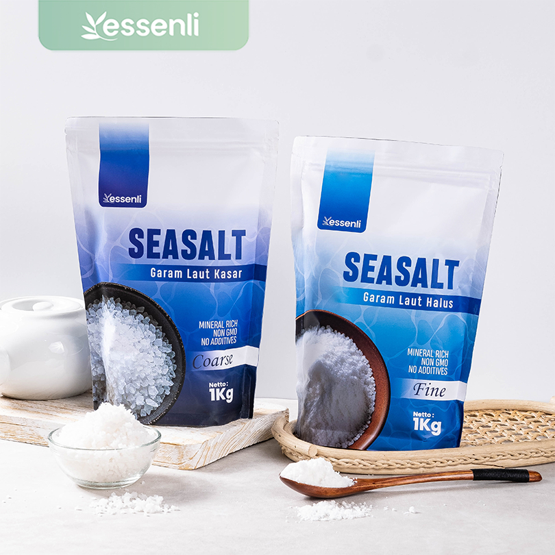 

ESSENLI Garam Laut Murni 1Kg / Sea Salt