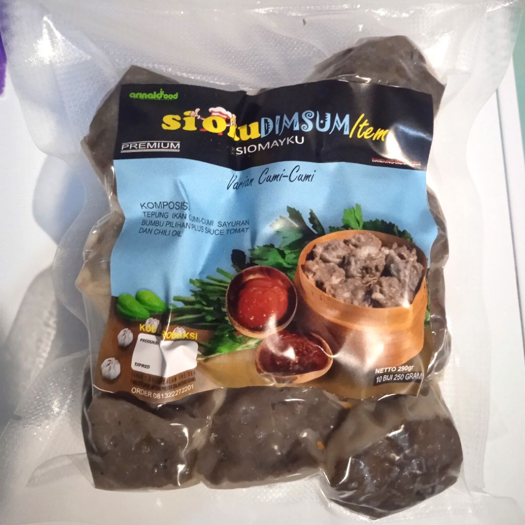 

DIMSUM FRozen Halal cumi 10pc include chilioil saos