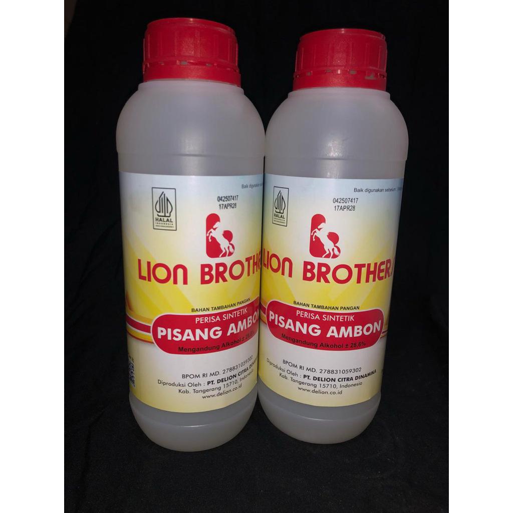 

Essence / Pasta / Perisa Lion Brothers Pisang Ambon Bening 1kg