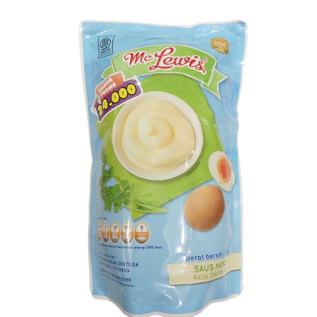 

MC LEWIS SAUS MAYO ORIGINAL 1KG
