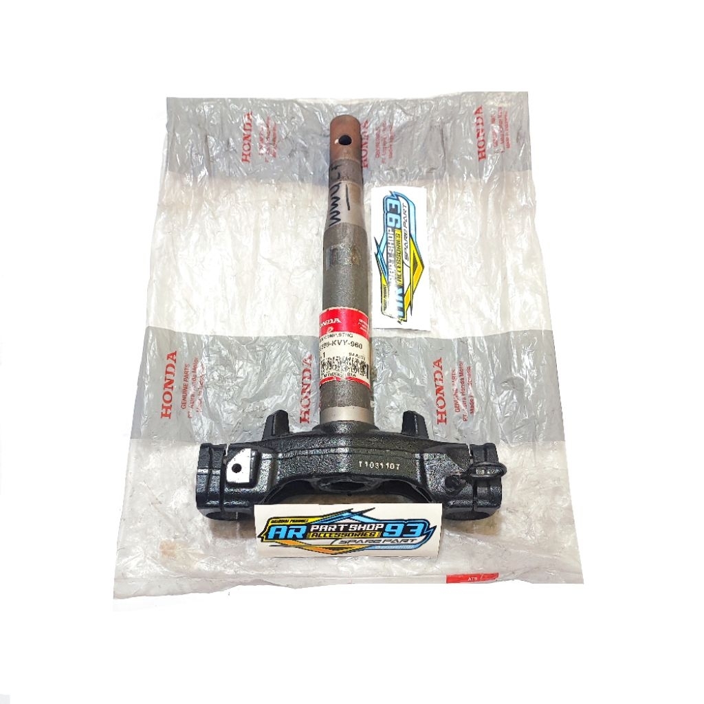 SEGITIGA BAWAH STEERING COMP BEAT KARBU GEN 2 SPAKBOR ATAS ORIGINAL AHM HONDA 100% 53200-KVY-960