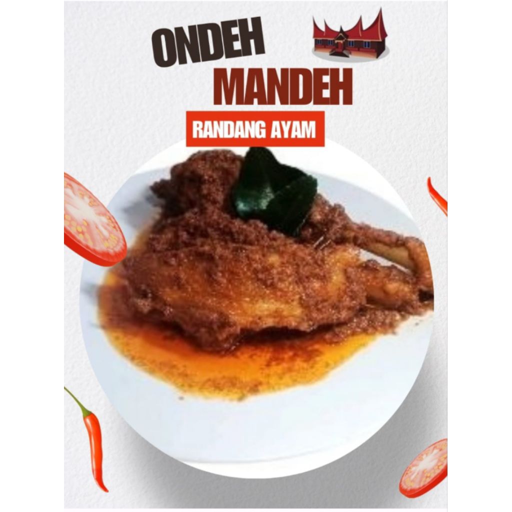 

rendang ayam asli bumbu hitam