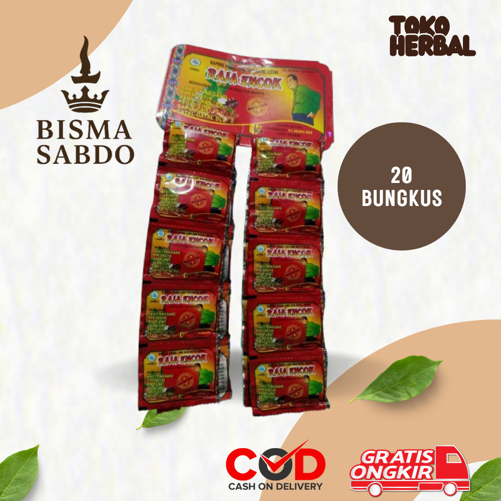 

RAJA ENCOK ORIGINAL KAPSUL (ASAM URAT) - Bisma Sabdo