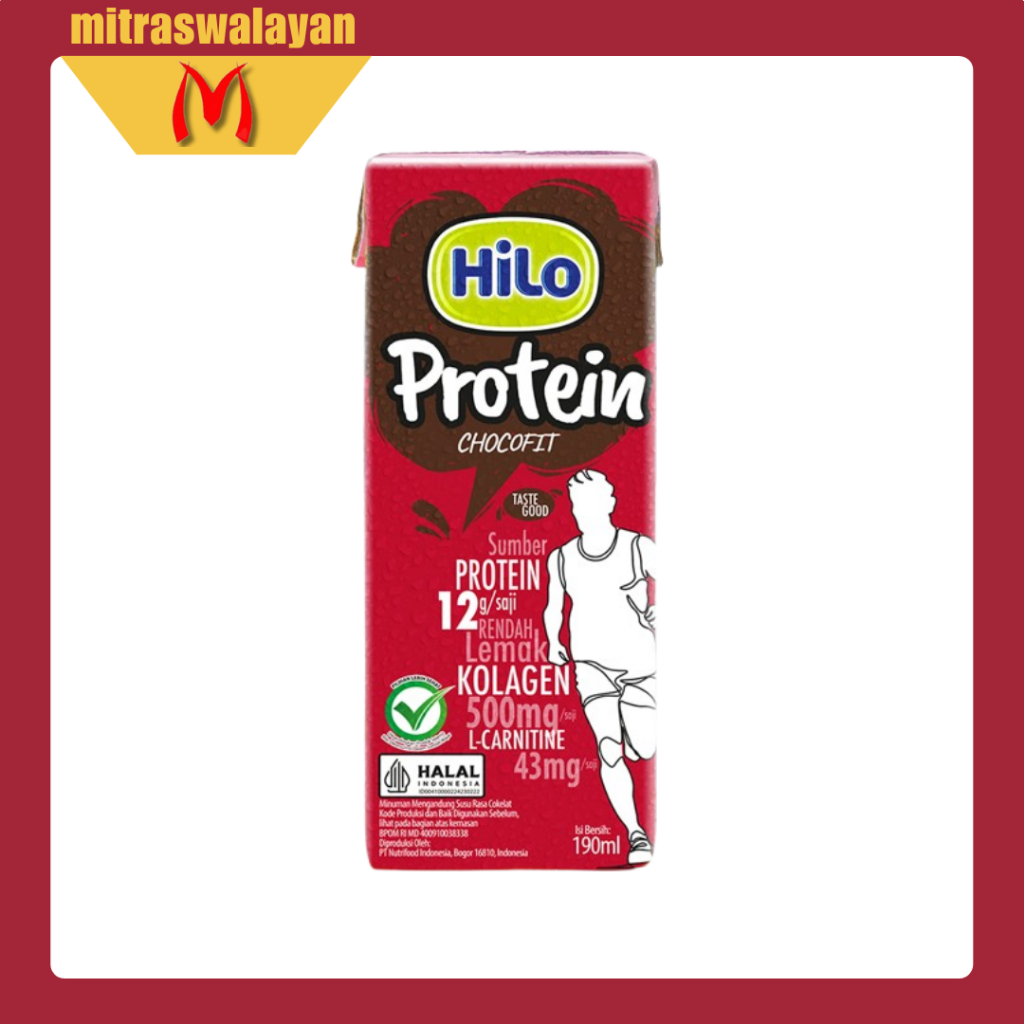 

HILO Protein Chocofit Kemasan 190 ml