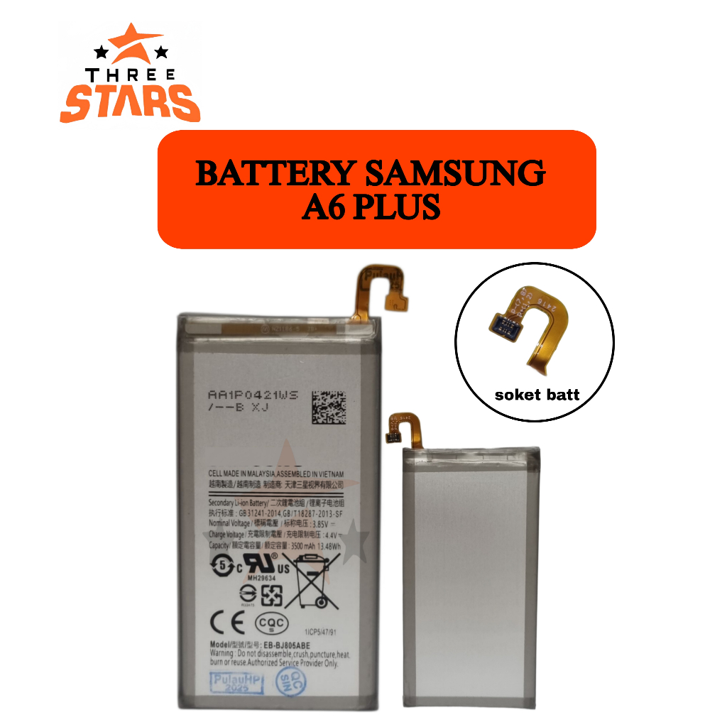 BATTERY SAM A6 PLUS *** _THREESTARS