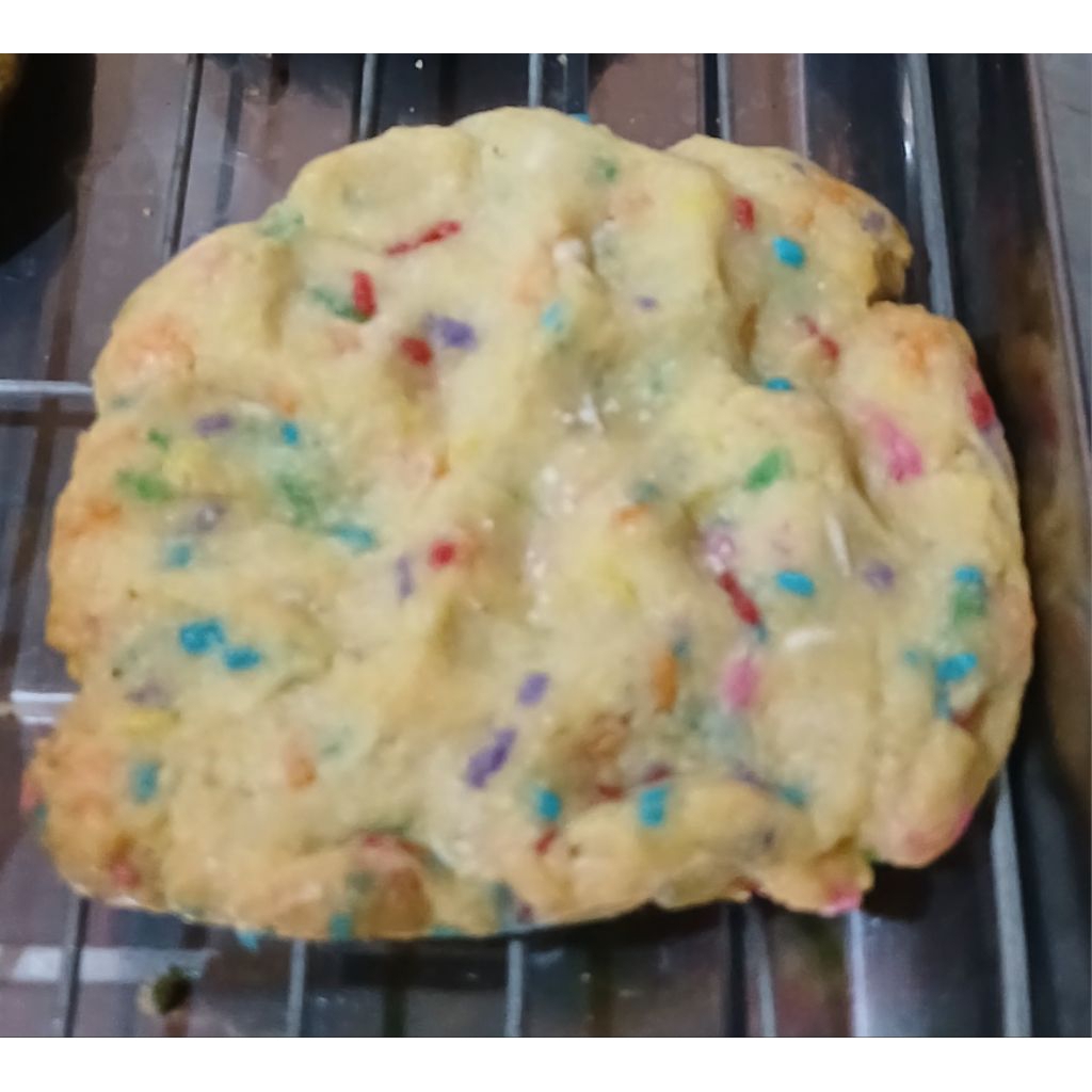 

Rainbow Meses Cookies