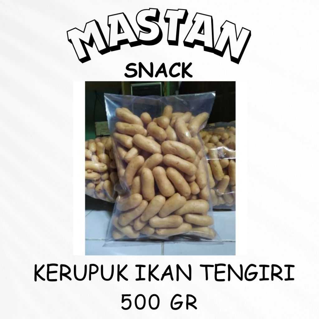 

[500gr] Krupuk Ikan Tengiri Kerupuk Tenggiri Cilacap Enak Renyah