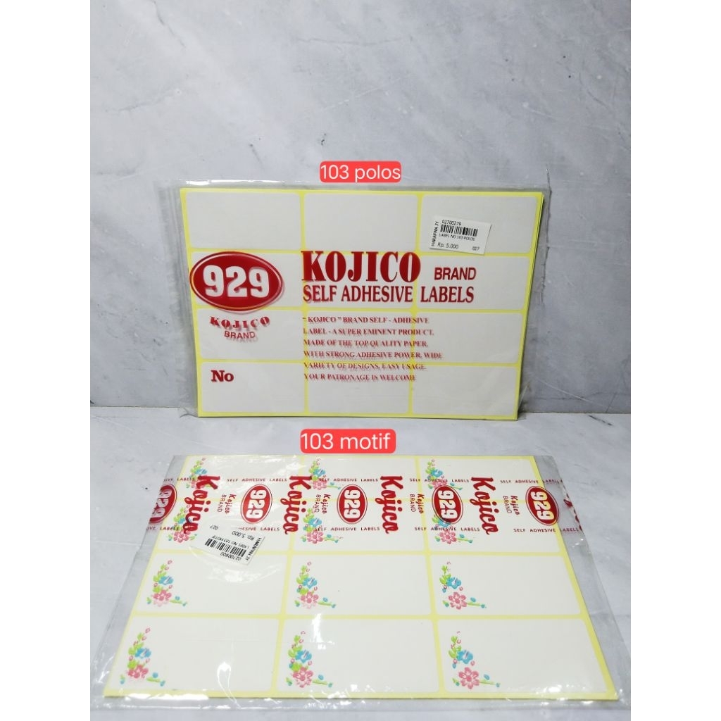 

LABEL NAMA KOJICO / LABEL HARGA KOJICO / LABEL UNDANGAN / STIKER NAMA - KOJICO