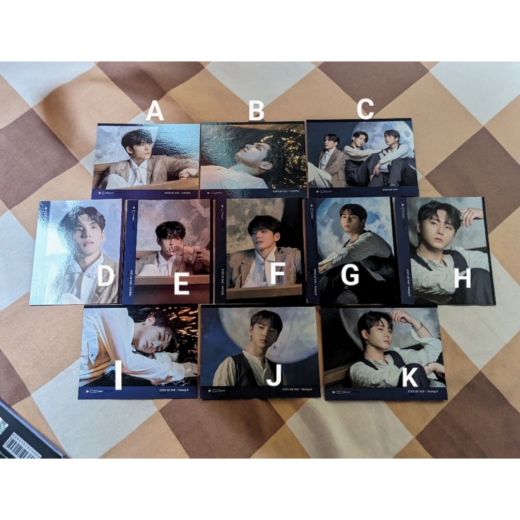 

pc youngk wonpil photocard gluon behind eod official even of day