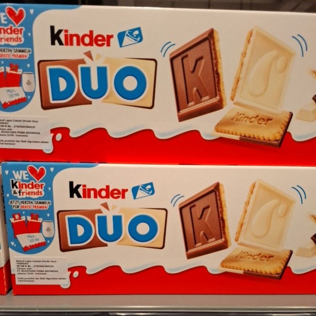 

Kinder Duo 150gr exp 4 november 2025