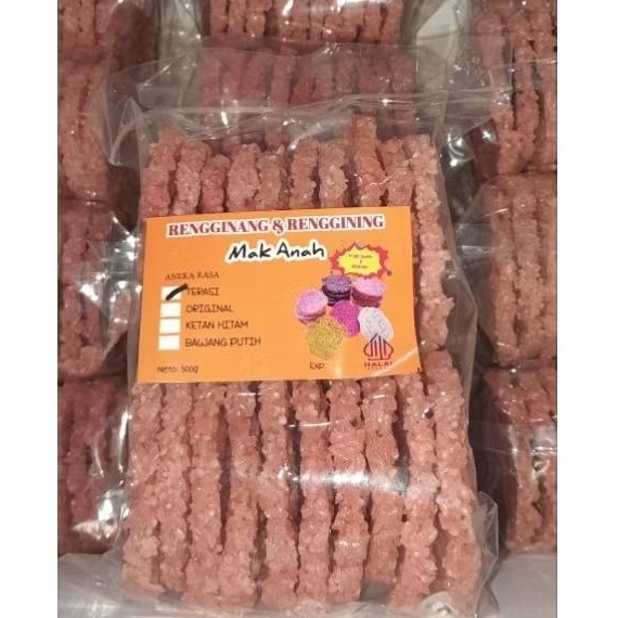 

Rengginang Mentah Terasi khas banten isi 20 pcs 500g snack oleh oleh