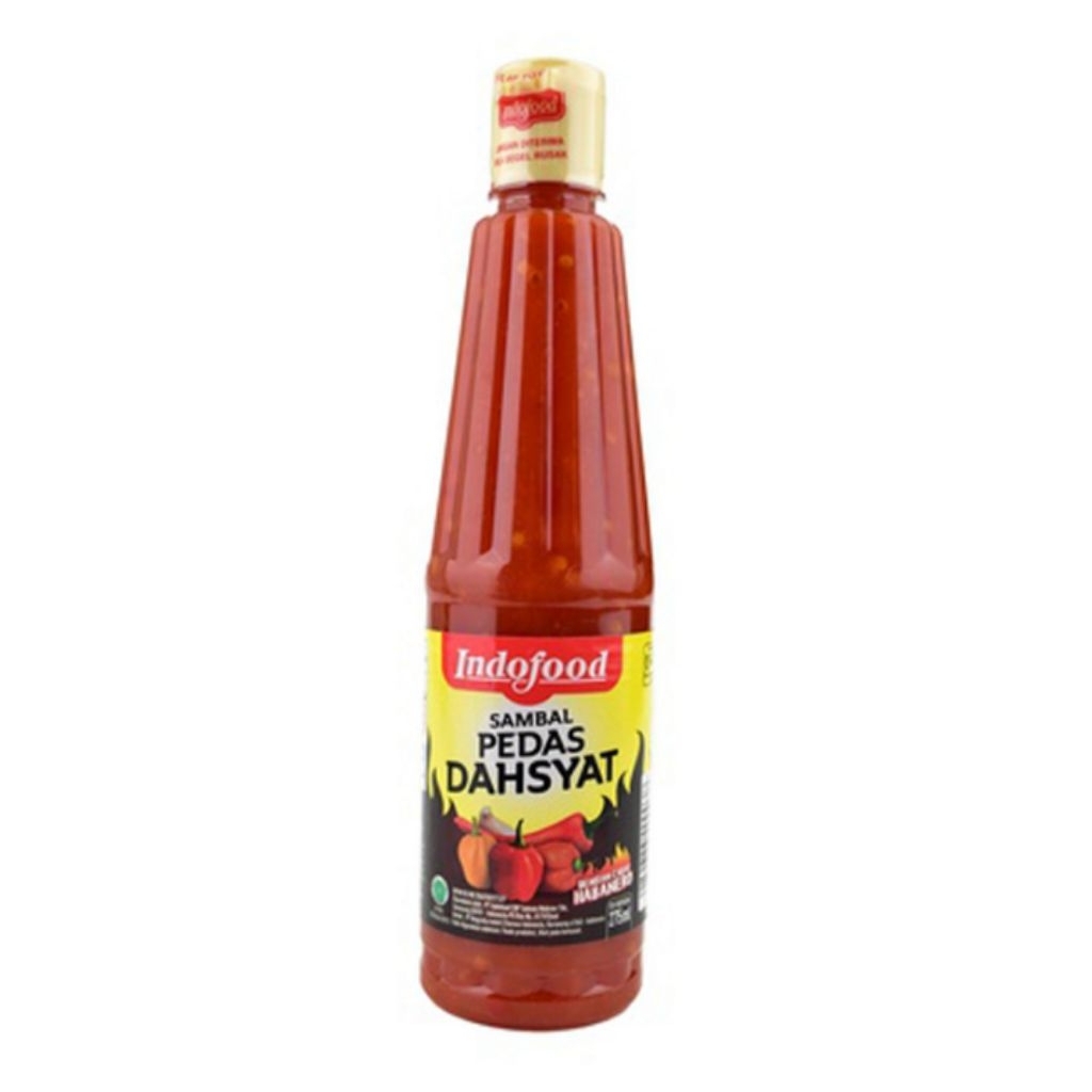 

Indofood Sambal Pedas Dahsyat Botol 275 ml