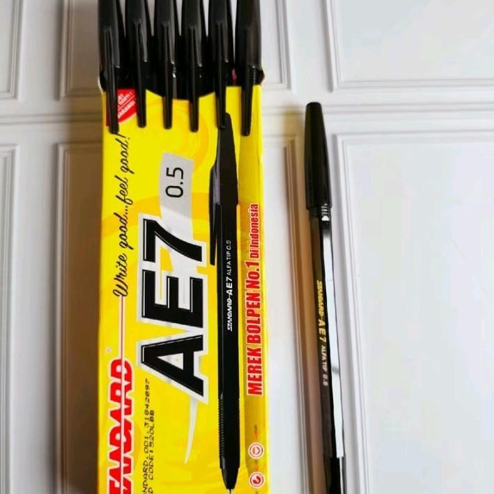 

PULPEN STANDART EA7/12PCS PULPEN EA7 OK.. . Tinta Stationery Biru Hitam Merah - hitam, 12pcs
