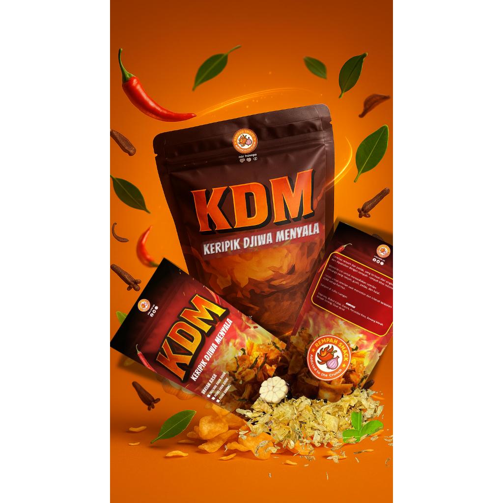 

Kripset pedas ori gurih bawang rempah snack keripik pedas keripik kripset berat ±250 gram