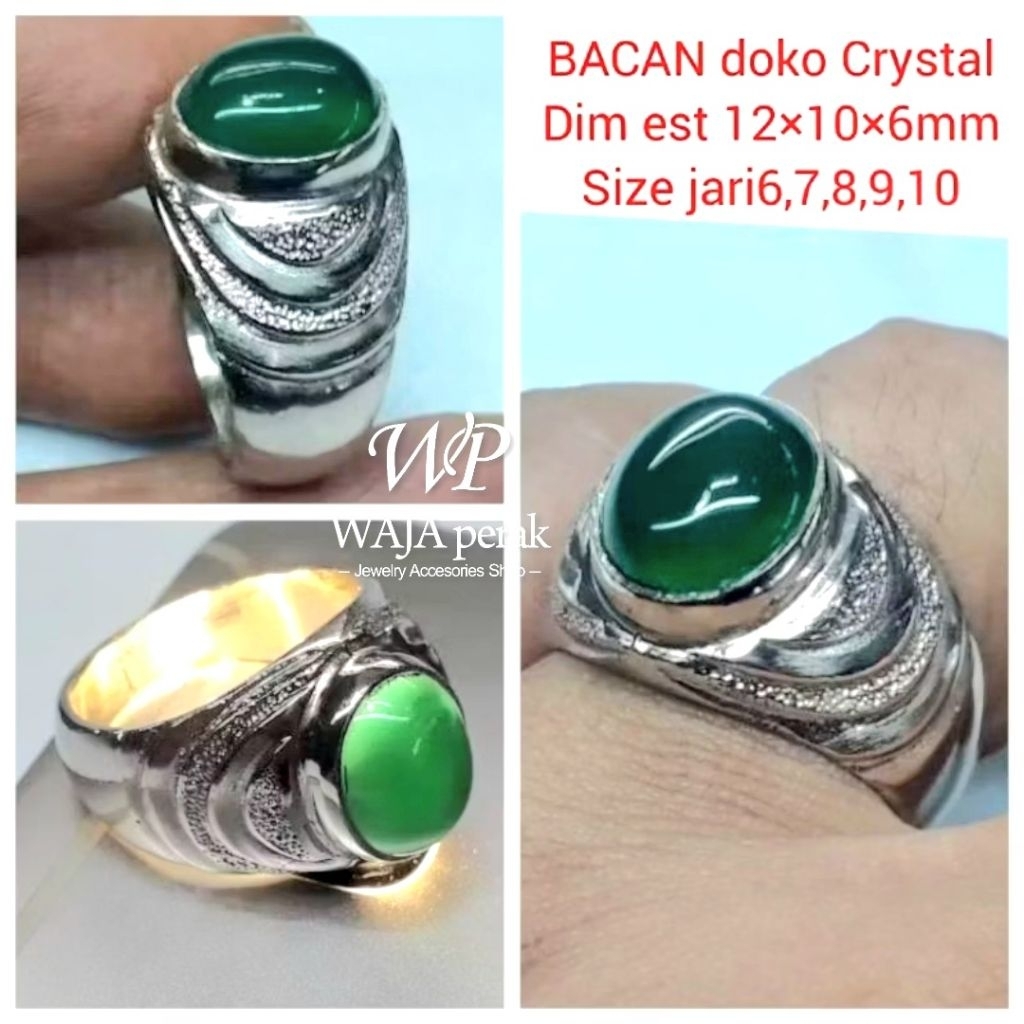 CINCIN BATU BACAN DOKO CRYSTAL