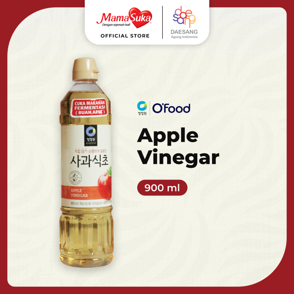 

[oddsolshop] pekanbaru/Chung Jung One Cuka Apel Korea Botol 900ML Apple Vinegar Korean