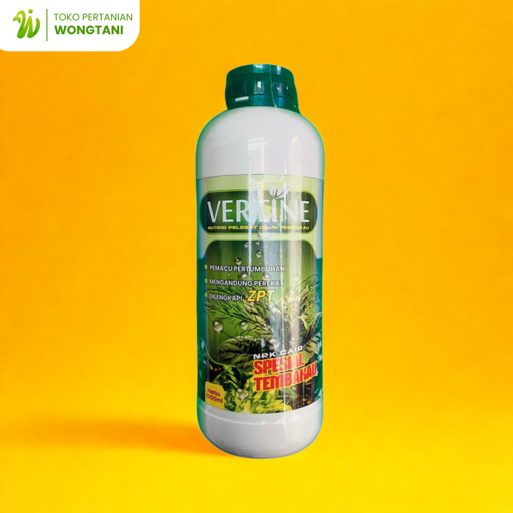 Pupuk NPK Cair VERTINE GROW isi 1 Liter Original MITRA TANI Bunga Buah Bawang Tembakau Padi