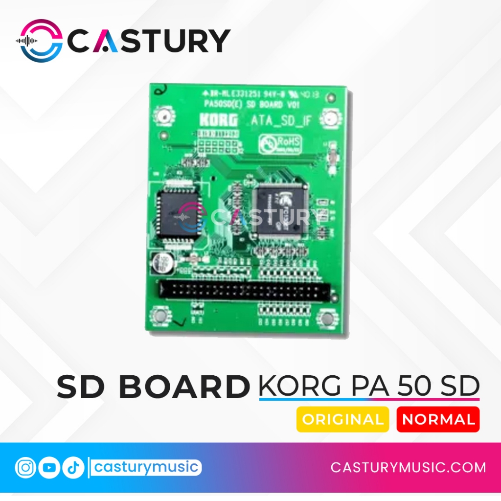SD Board Korg PA 50 SD Original, Normal