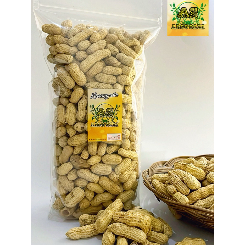 

Kacang Asin, Kacang kulit, Kacang tanah oven Kacang premium Argo sari 500gram, Kacang sangrai