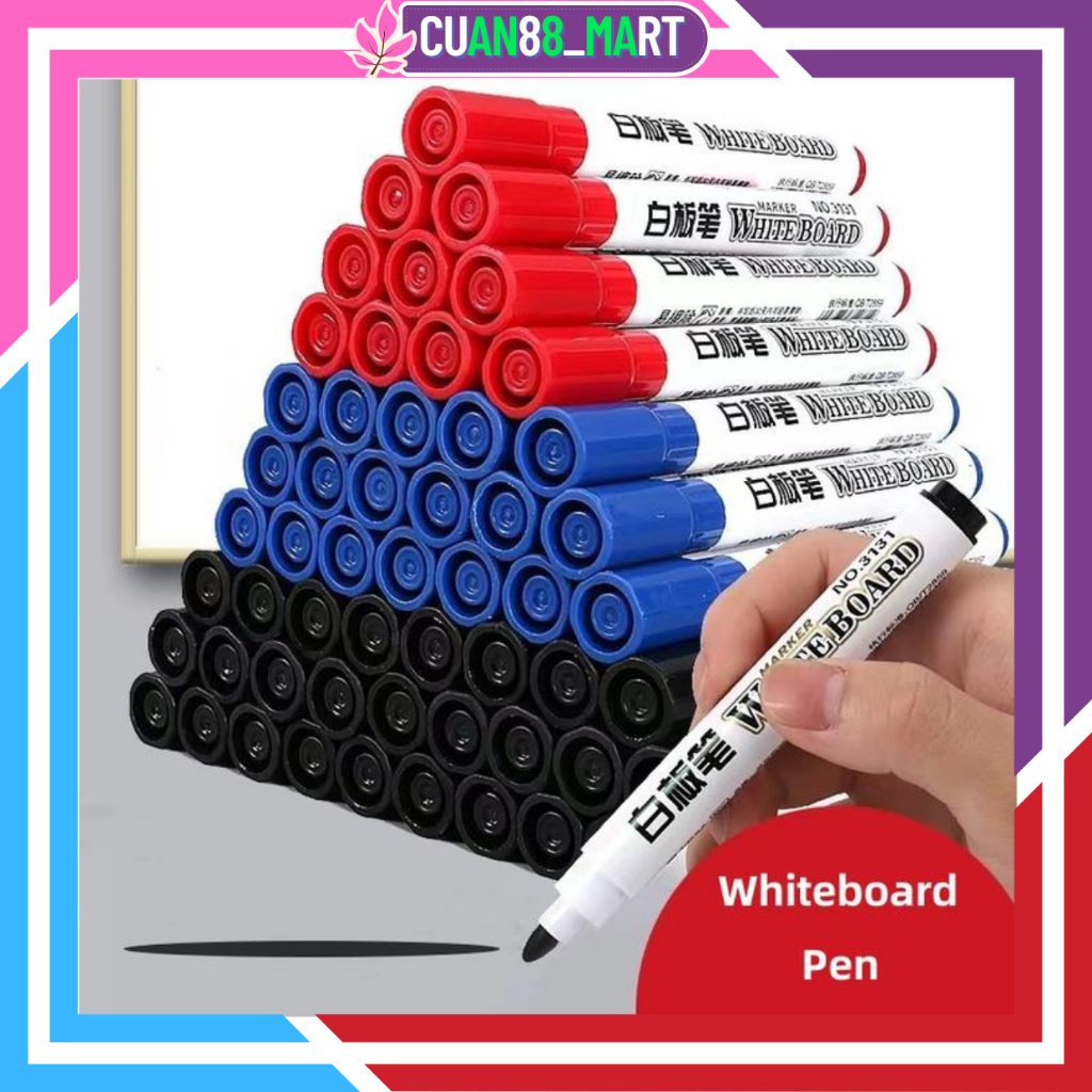

【COD】【TERMURAH】(1Pcs) Spidol Papan Tulis Dapat Dihapus Whiteboard Marker Spidol Papan Tulis Spidol Papan Tulis Spidol Papan Tulis Pena berbahan dasar air Perlengkapan Kantor Sekolah