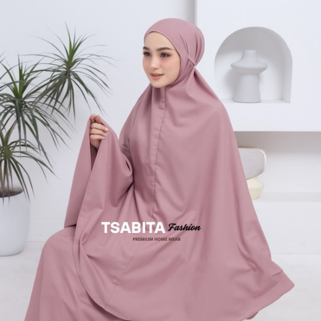Tsabita - Mukena Dewasa Remaja Katun Mikro Terbaru / Mukena Travelling 2in1 / Mukena model terbaru s