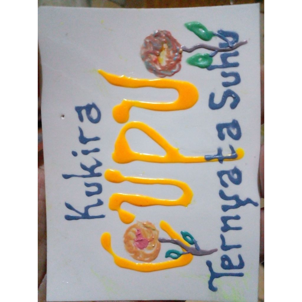 

British Sticker Timbul : Kukira Cupu Ternyata Suhu