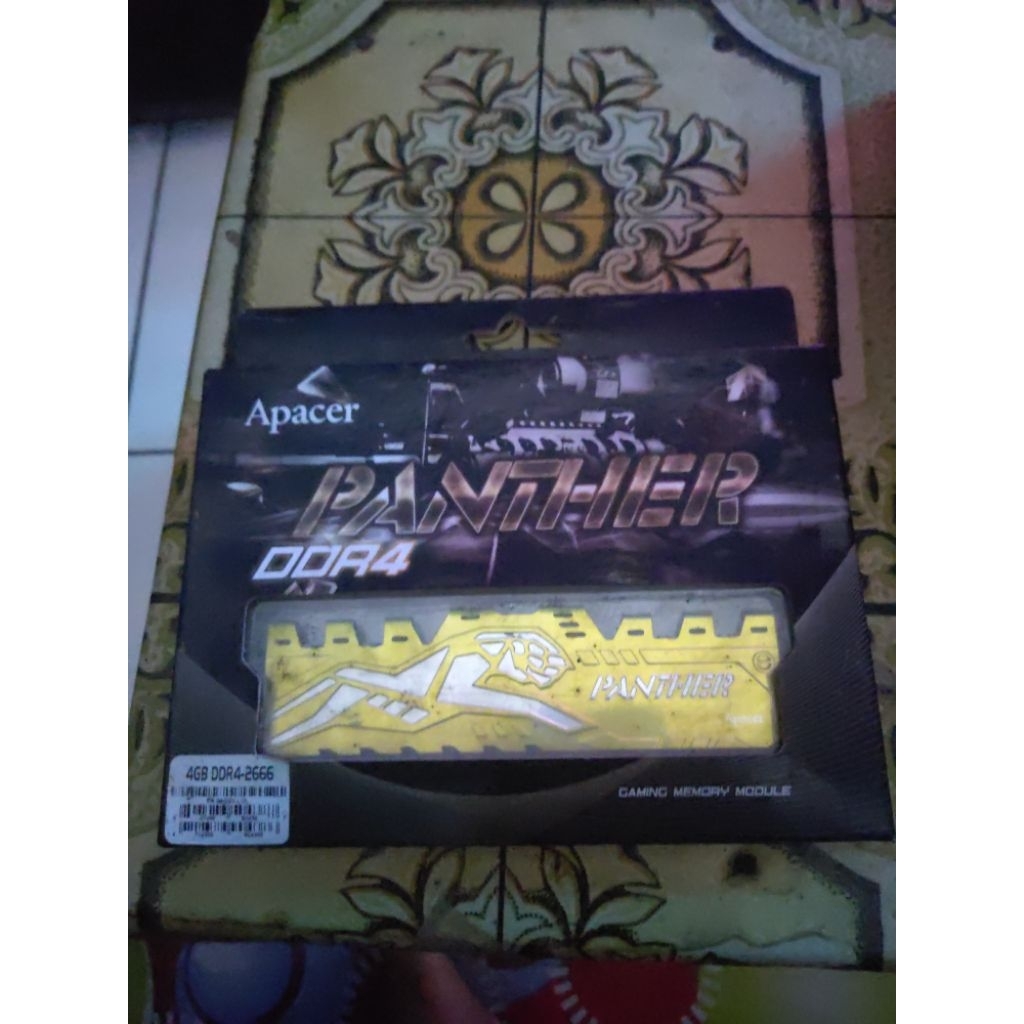 (BEKAS) RAM APACER PANTHER DDR4 2x4GB 8GB 2666Mhz