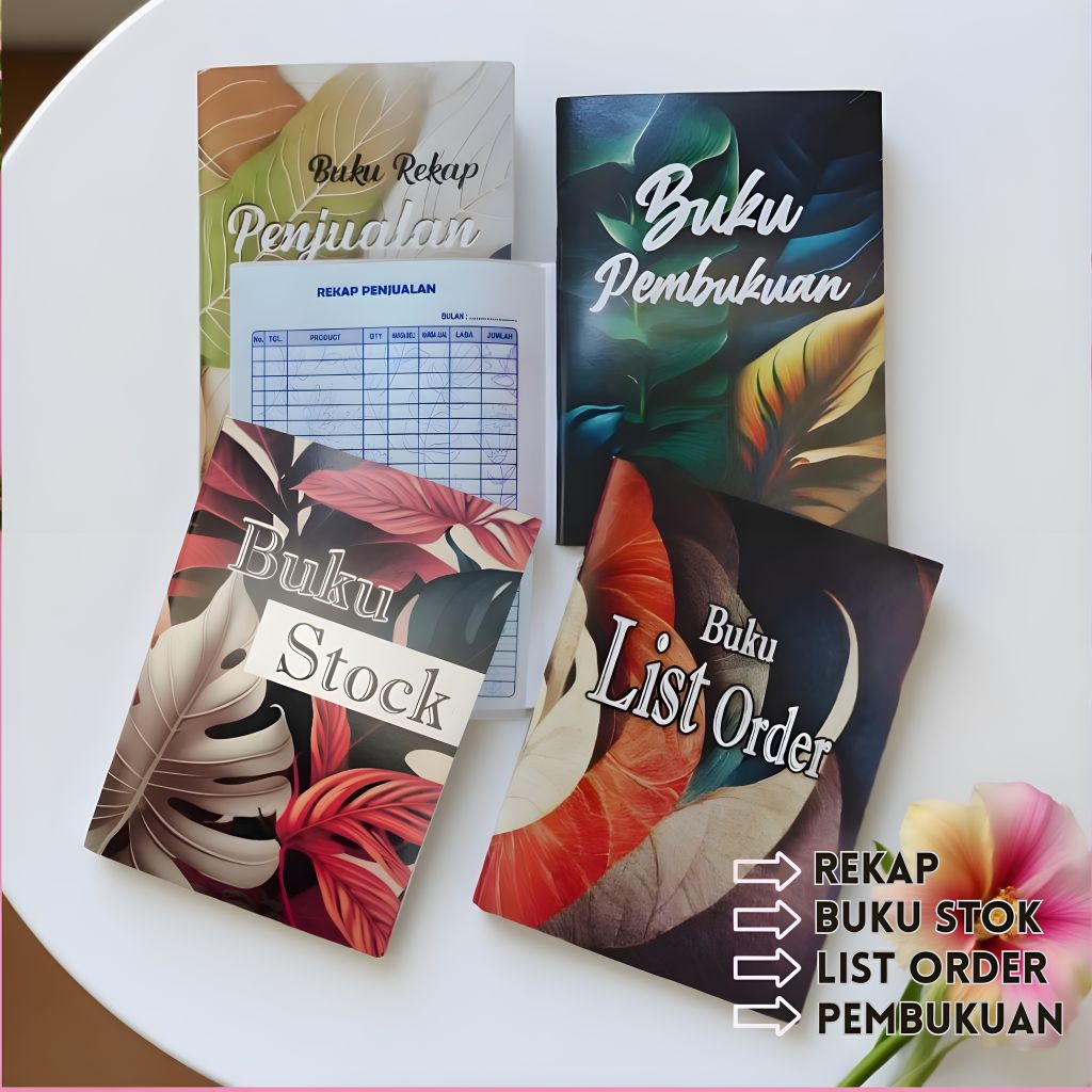 

Buku olshop buku pembukuan penjualan, buku list order buku stok online shop rekap penjualan termurah