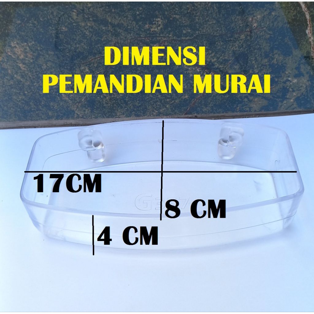 cepuk mandi burung murai bahan tebal