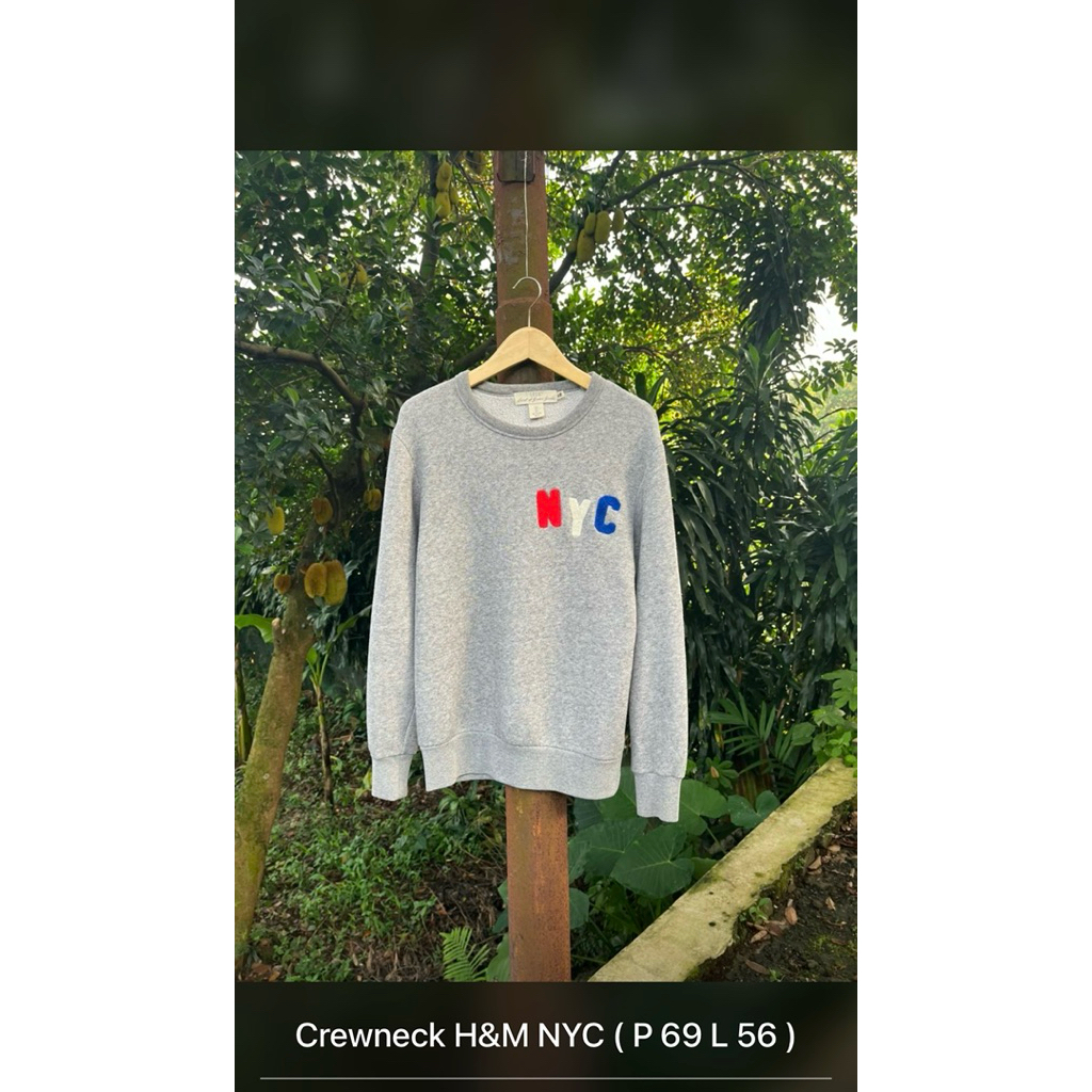 crewneck h&m NYC second