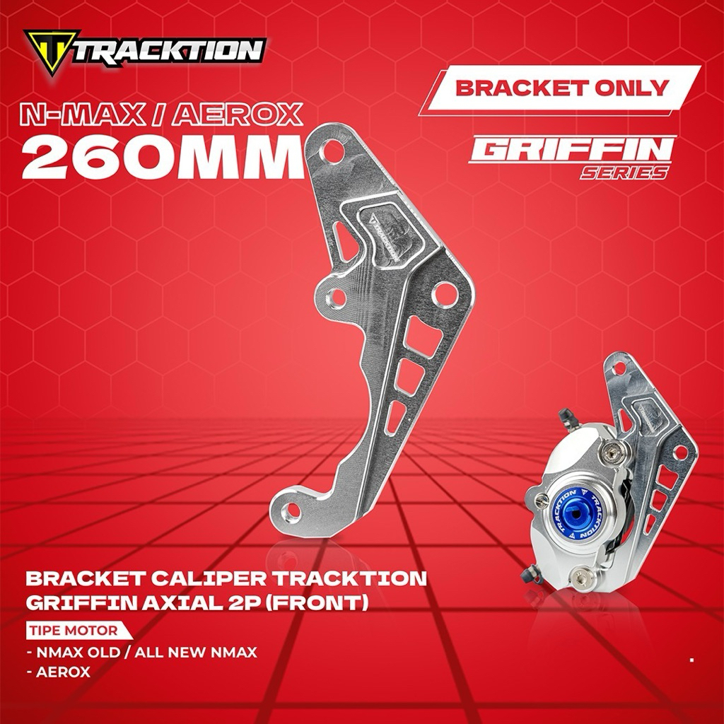 BRACKET KALIPER TRACKTION GRIFFIN 2 PISTON
