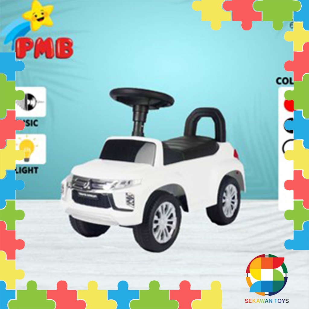 Mainan Anak Mobil Pajero PMB Tolocar Pajero Sport Biasa PMB603