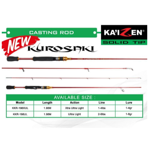 JORAN SPINNING UL KAIZEN KUROSAKI 198UL