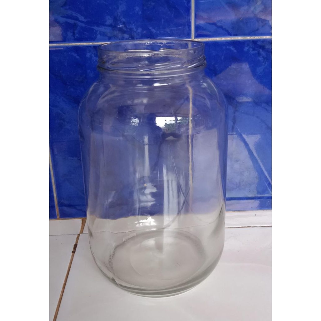 Toples kaca chery / toples kaca 4liter / toples cendol / toples kaca tanpa tutup