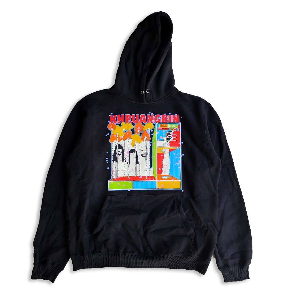 Hoodie Khruangbin - Band Merch Second Fleece Cotton 300 gsm Bootleg Fanmade