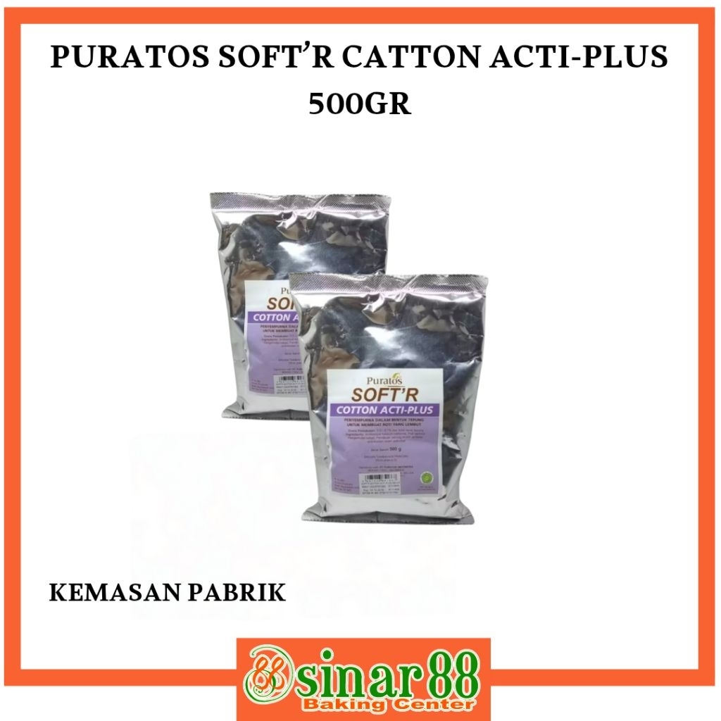 

Puratos Soft'r Cotton 500gr (Kemasan Pabrik)