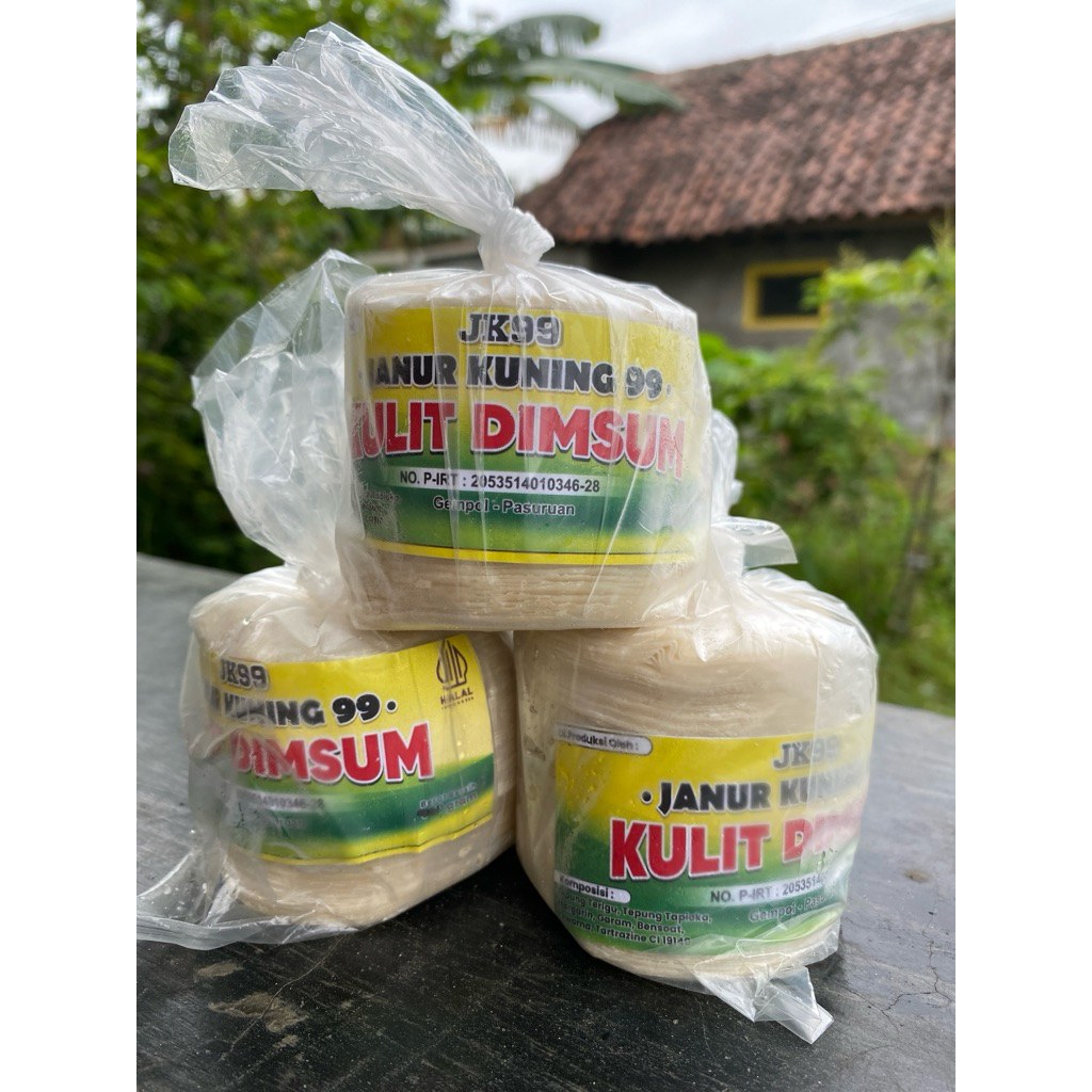 

Kulit Dimsum Janur Kuning 99 / JK99 Ori 7cm