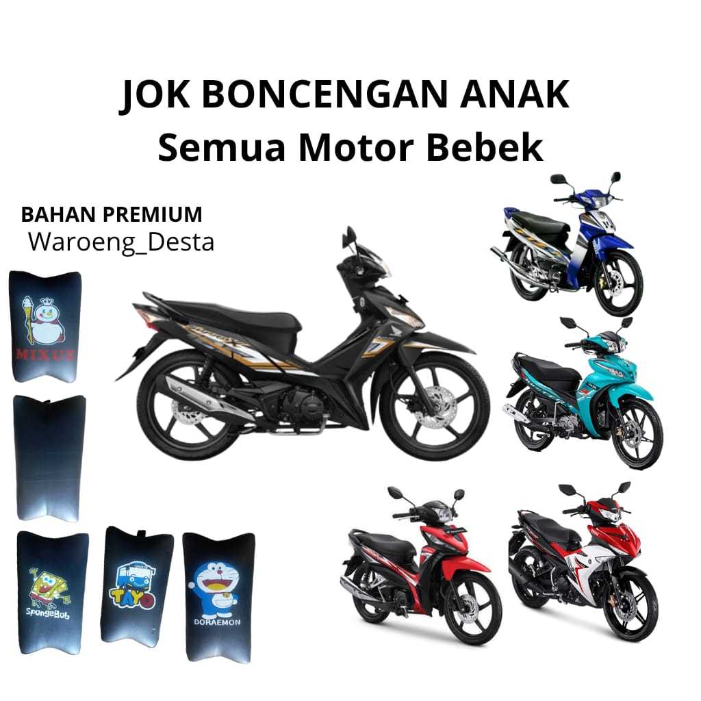 Jok Boncengan Anak Motor Bebek Jok Boncengan Motor Anak untuk Semua Motor Bebek