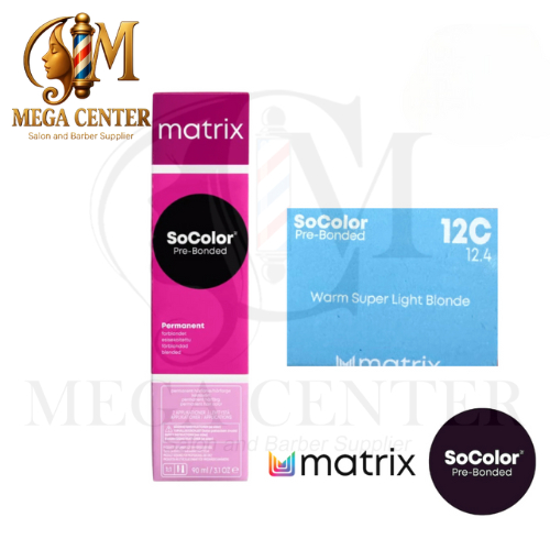MATRIX SOCOLOR 12.4 ( Warm Super Light Blonde )