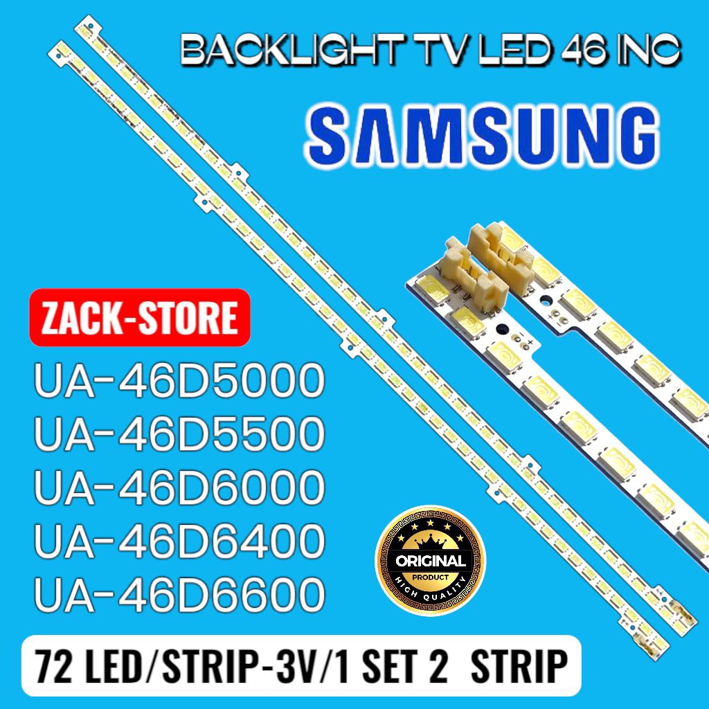 BACKLIGHT TV LED SAMSUNG 46 INC UA46D5000 UA46D5500 UA46D6000 UA46D6400 UA46D6600  UA 46D5000 46D500