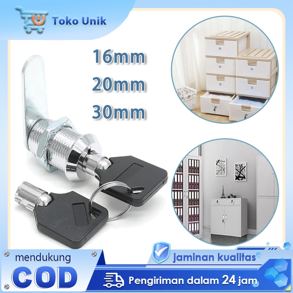 Kunci Lemari Kait Camlock Kunci Loker Kunci Laci Kunci Camlock Dingdong Kunci Pengaman Serbaguna