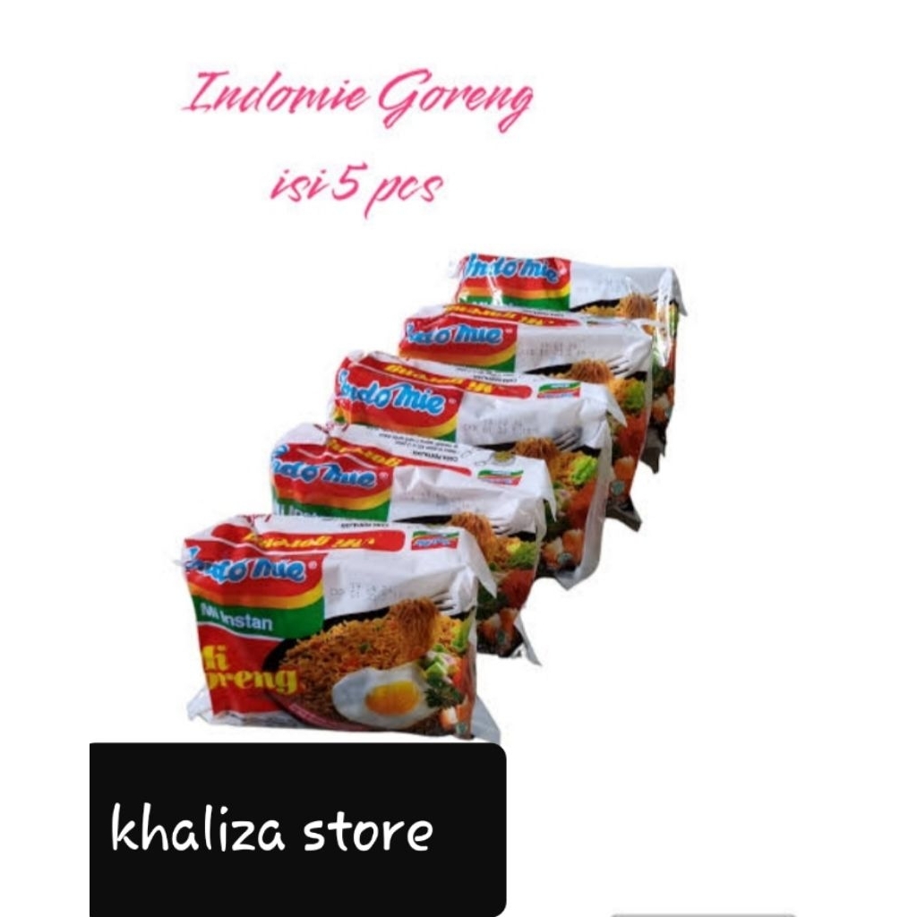 

mie instan goreng original isi 5 bungkus