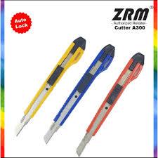 

Pisau Cutter ZRM A300 Auto Lock / Cutter A300 ZRM Auto Lock