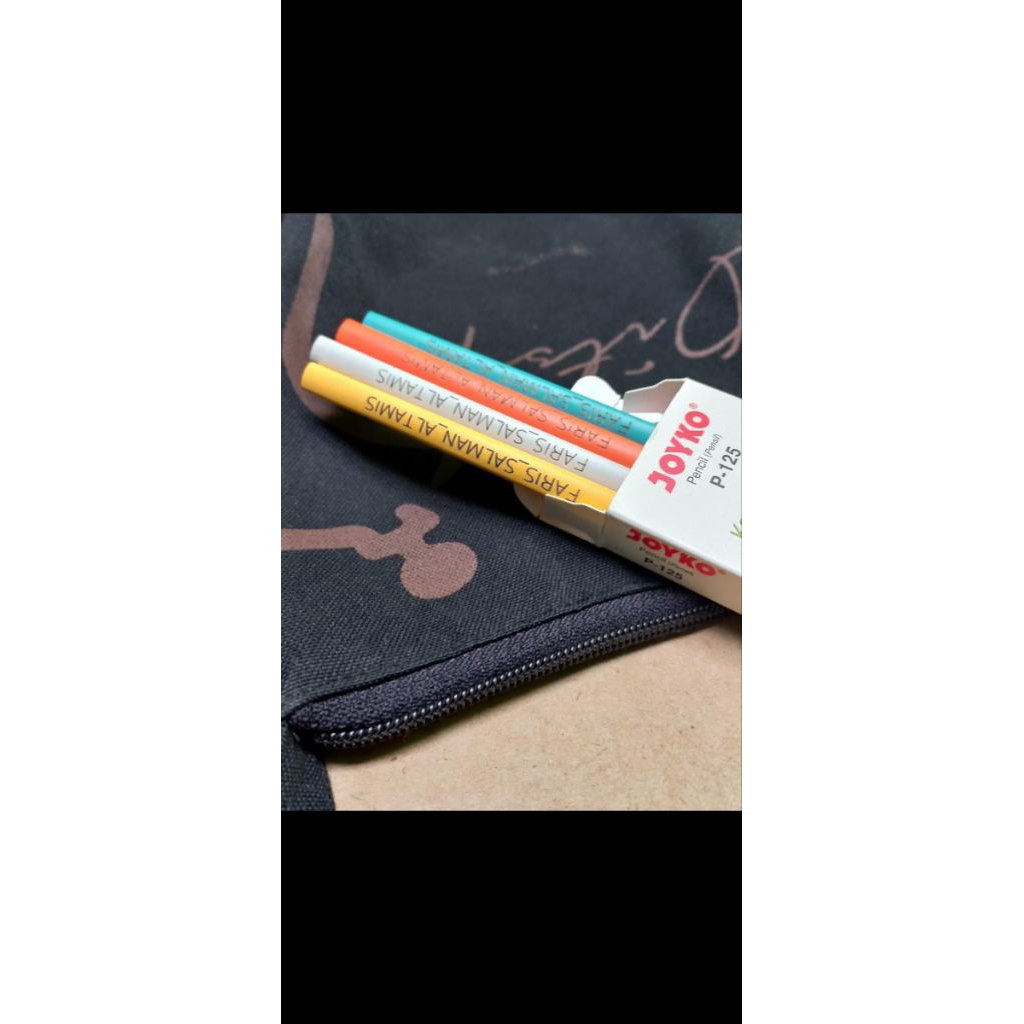 

pesanan pensil custom