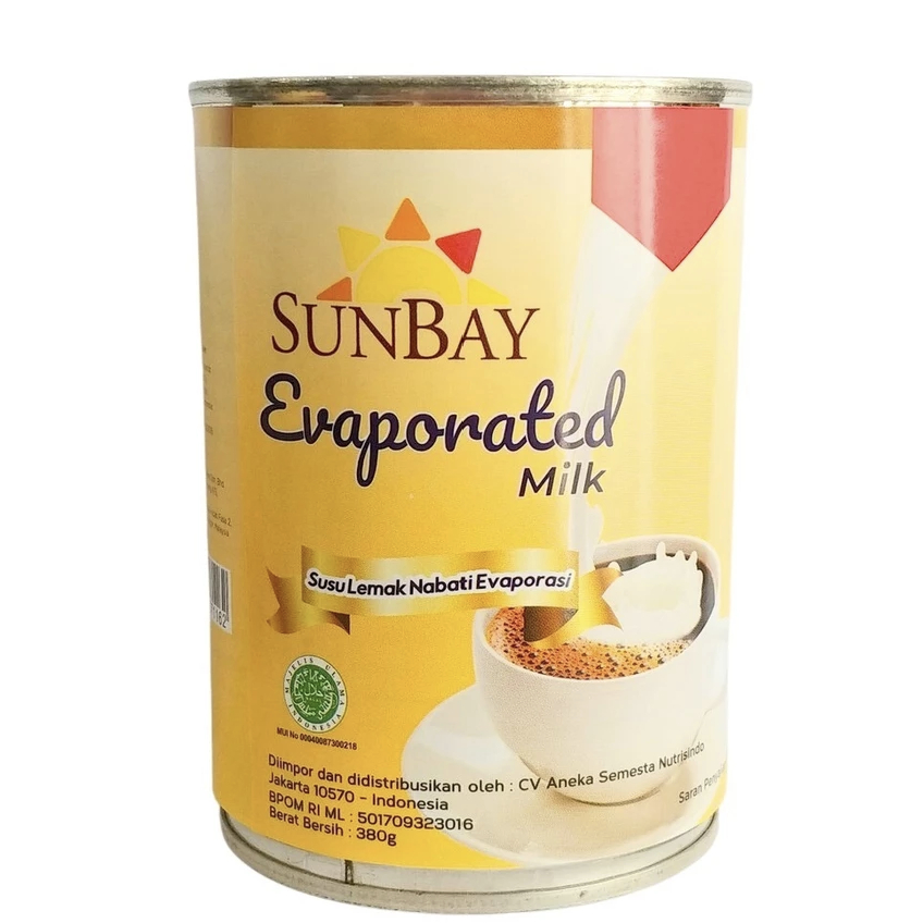

Sunbay Susu Evaporasi 380gr / Sunbay Evaporated 380g